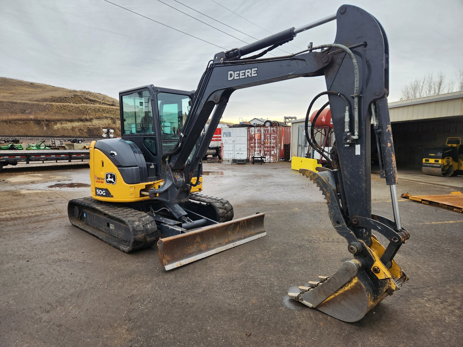 2022 Deere 50G Mini-Ex - Full size