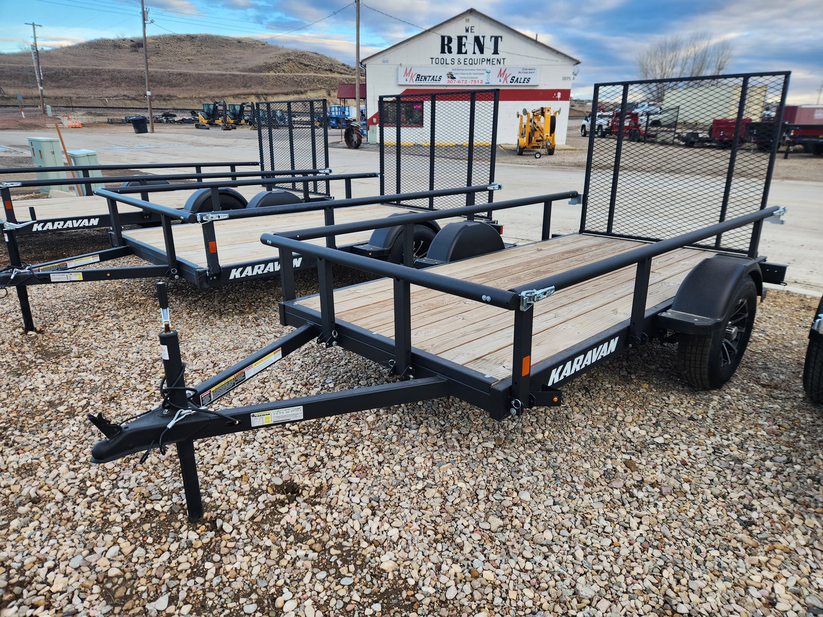 2025 Karavan 5'x10' Pro Utility Ramp Trailer - Full size