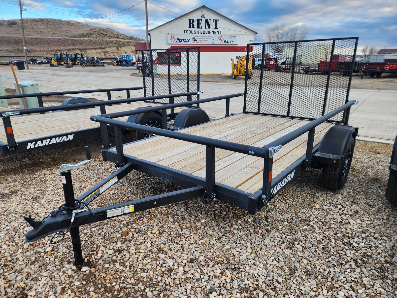 2026 Karavan 6'x10' Pro Utility Ramp Trailer - Full size