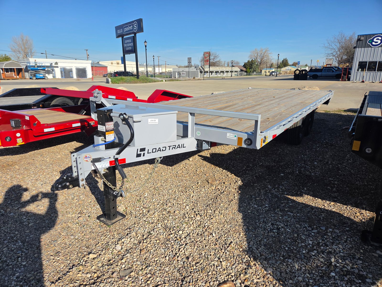 2026 Load Trail 102"x20' Deck Over Bumper Pull Flatbed 14K GVW, 14 Ply Tires - Full size