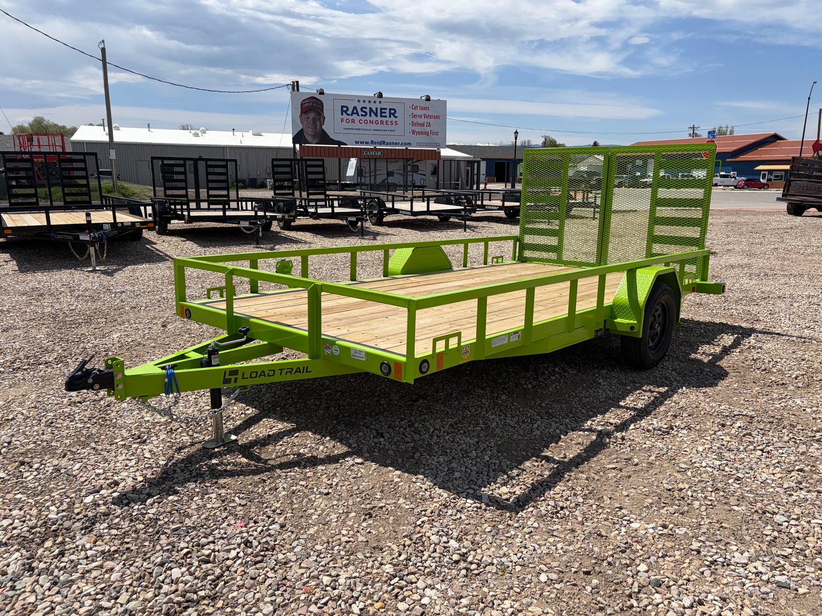 2026 Load Trail 83"x14' Utility Trailer Split HD Ramp 3500LB - Full size