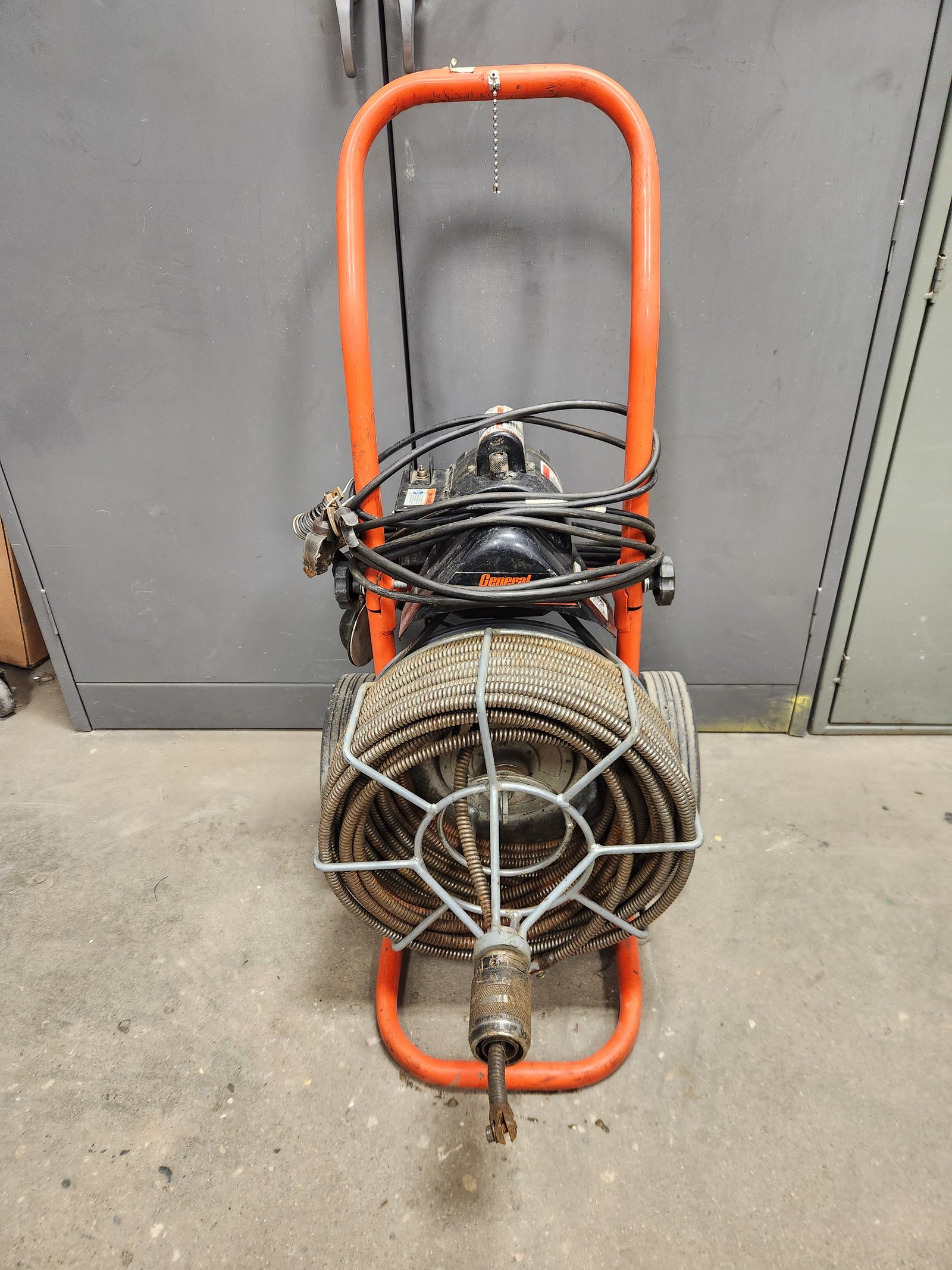 General Easy Rooter Jr 1/2"x100' Sewer Snake - Full size