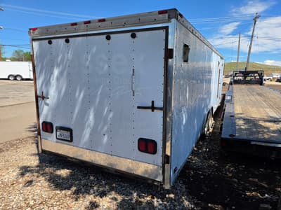 1997 Cargo Mate 102"x28' Enclosed Race Trailer - Image 4