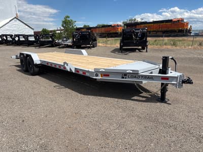 2026 Load Trail 83" x 22' I Beam CB Tandem Car Hauler Trailer - Image 2