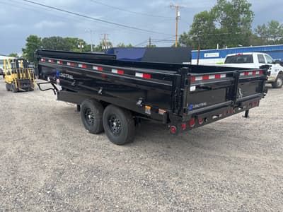 2025 Load Trail 96" x 16' B/P Deck Over Dump - Image 4