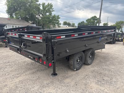 2025 Load Trail 96" x 16' B/P Deck Over Dump - Image 6