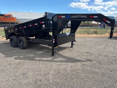 2026 Load Trail 83" x 14' G/N Low Pro Dump 24" Sides - Image 2