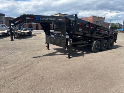 2026 Load Trail 83" x 16' G/N Low Pro Dump 24" Sides - Thumbnail 1