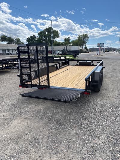 2026 Load Trail 83" x 16' Split Spring-Assist Gate Utility Trailer - Image 4