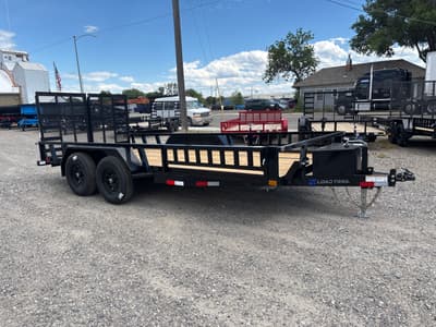 2026 Load Trail 83" x 16' Split Spring-Assist Gate Utility Trailer - Image 2