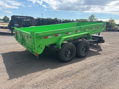 2026 Load Trail 83" x 14' Scissor Hoist Dump Trailer - Image 3