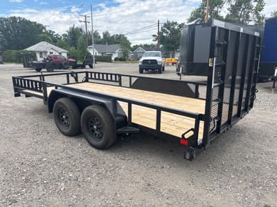 2026 LOAD TRAIL 83" x 16' Side Load Ramps Utility Trailer - Image 4