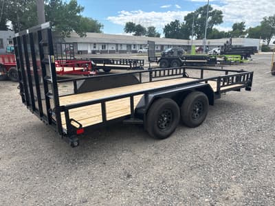 2026 LOAD TRAIL 83" x 16' Side Load Ramps Utility Trailer - Image 3