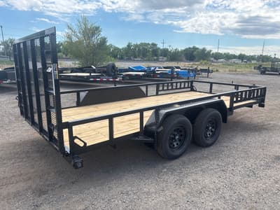 2026 LOAD TRAIL 83" x 16' Side Load Ramps Utility Trailer - Image 4