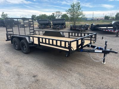 2026 LOAD TRAIL 83" x 16' Side Load Ramps Utility Trailer - Thumbnail 1