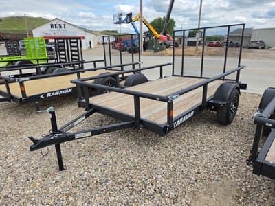 2026 Karavan 6' x 10' Ramp Gate Utility Trailer - Thumbnail 1