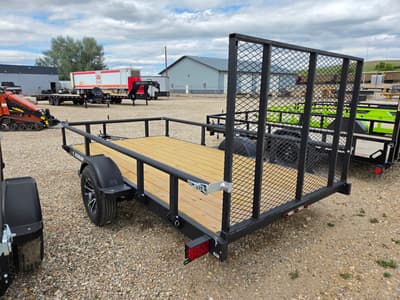 2026 Karavan 6' x 12' Fold-Down Rails Utility Trailer - Image 4