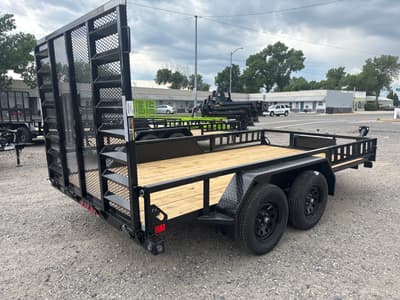 2026 Load Trail 83" x 14' Fold-Gate Ramp Utility Trailer - Image 3