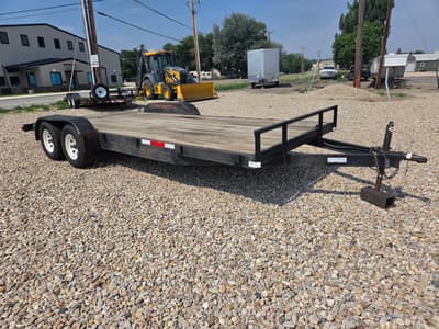 2000 H&H 20' Car Hauler with steel dove tail - Image 6
