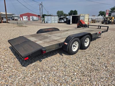 2000 H&H 20' Car Hauler with steel dove tail - Image 4