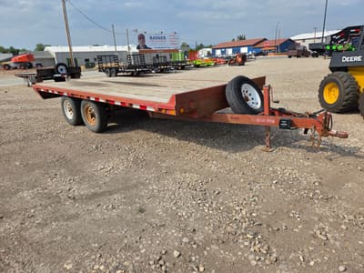 2002 Road King 102"x16' Deckover Trailer 10.4K GVW  Great Water Hauler - Image 2