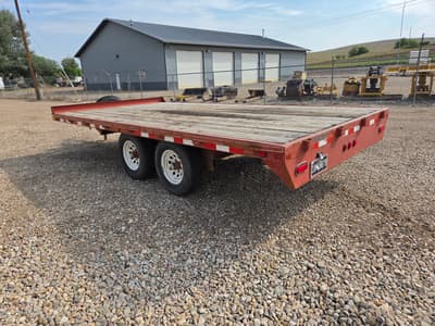 2002 Road King 102"x16' Deckover Trailer 10.4K GVW  Great Water Hauler - Image 3
