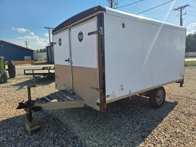 1996 Wells Cargo 8'x12' Enclosed Trailer 3500lb GVW - Thumbnail 1