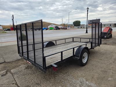 2016 Eagle 77" x 13' Utility Trailer with Side Load Ramp - Image 3