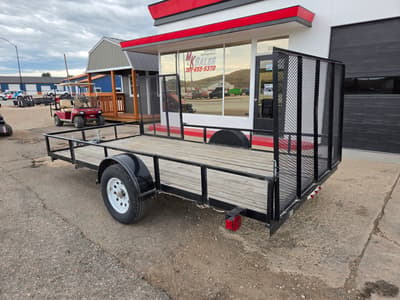 2016 Eagle 77" x 13' Utility Trailer with Side Load Ramp - Image 2
