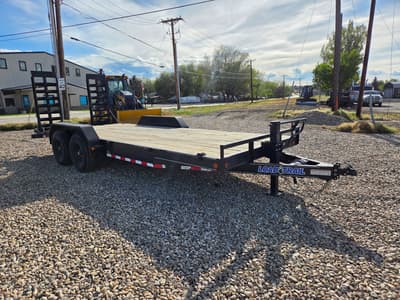 2022 Load Trail 83"x20' 14K Stand-up Ramp Equipment Trailer - Image 2