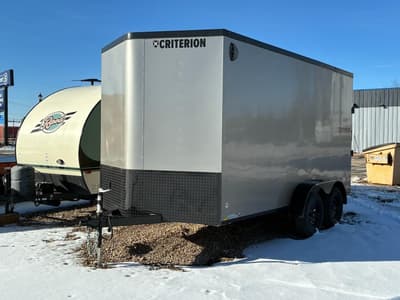 2025 Criterion 7'x14' Enclosed Trailer 7,700lb GVW - Thumbnail 1