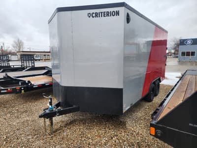 2025 Criterion 8.5'x16' Enclosed Trailer 7,700lb GVW - Image 2