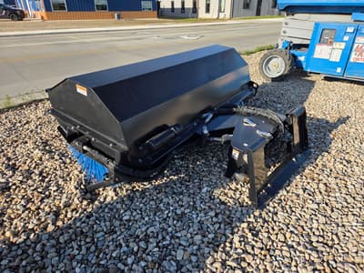 2025 Haugen HAB 84-H 84" Hydraulic Angle Broom LIKE NEW DEMO UNIT! - Image 3