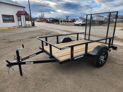 2026 Karavan 5'x8' PRO Utility Ramp Trailer - Thumbnail 1
