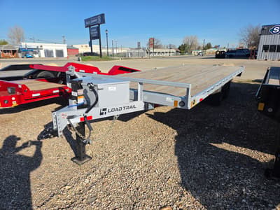 2026 Load Trail 102"x20' Deck Over Bumper Pull Flatbed 14K GVW, 14 Ply Tires - Thumbnail 1