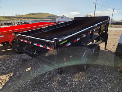 2026 Load Trail 83"x14' Gooseneck Dump Trailer 14K GVW, 14 ply, 24" sides, Tarp, Spare - Image 4