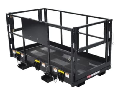 Haugen MWP 4x116 4'x9'8" Work Platform for Telehandlers with End Fork Slots - Image 3