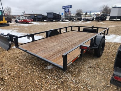 Used 2024 Heartland 7'x12' Tilt Utility Trailer - Image 4