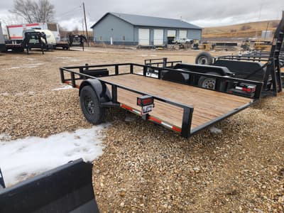 Used 2024 Heartland 7'x12' Tilt Utility Trailer - Image 3