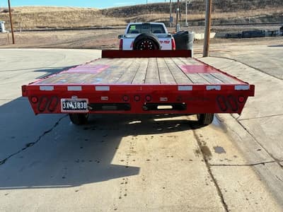 Used 2024 Load Trail 20' 14K BP Deck Over Trailer Stow Away Ramps - Image 3