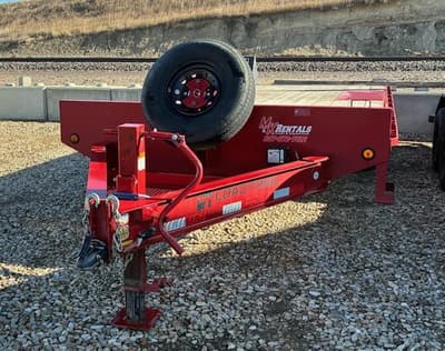 Used 2024 Load Trail 20' 14K BP Deck Over Trailer Stow Away Ramps - Image 4