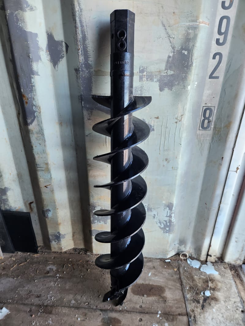 Haugen 10609 9" Fabricated Auger Bit 2" Hex