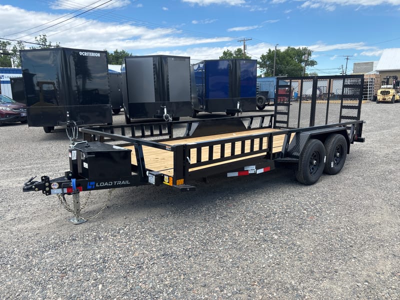 2026 Load Trail 83" x 16' Split Spring-Assist Gate Utility Trailer