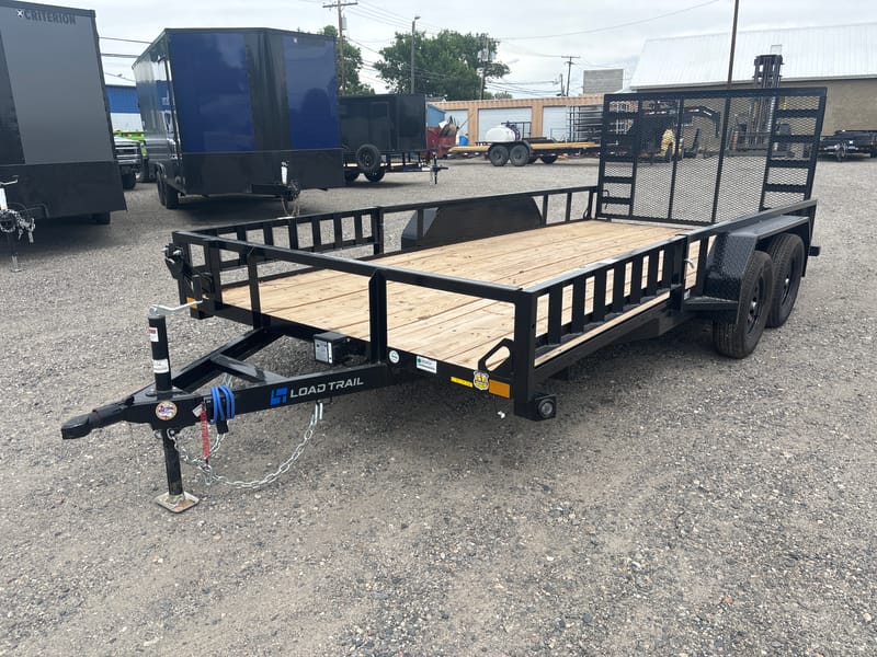 2026 LOAD TRAIL 83" x 16' Side Load Ramps Utility Trailer