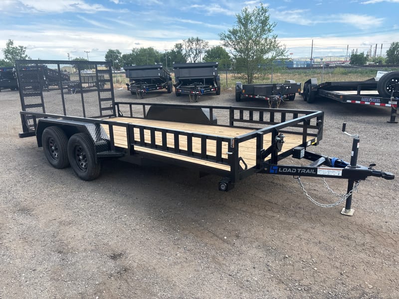 2026 LOAD TRAIL 83" x 16' Side Load Ramps Utility Trailer