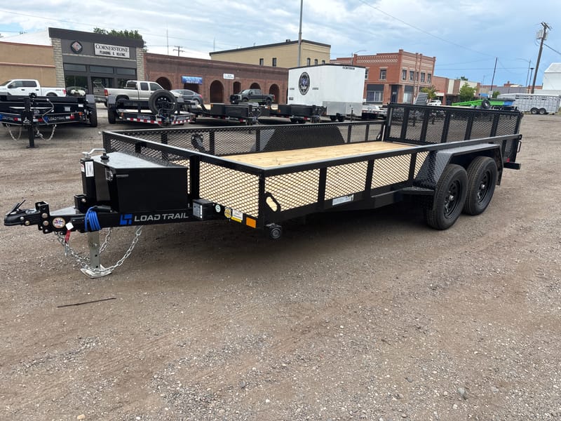 2026 Load Trail 83" x 14' HD Fold Gate Utility Trailer