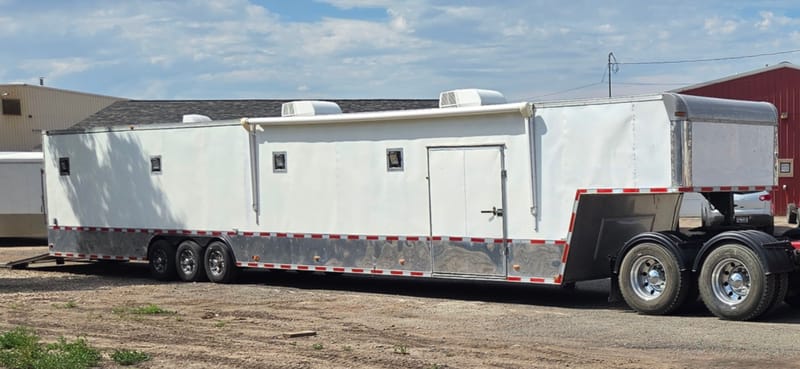 2012 Hurricane 102"x53' Enclosed Race Trailer 21K GVW - Image 1