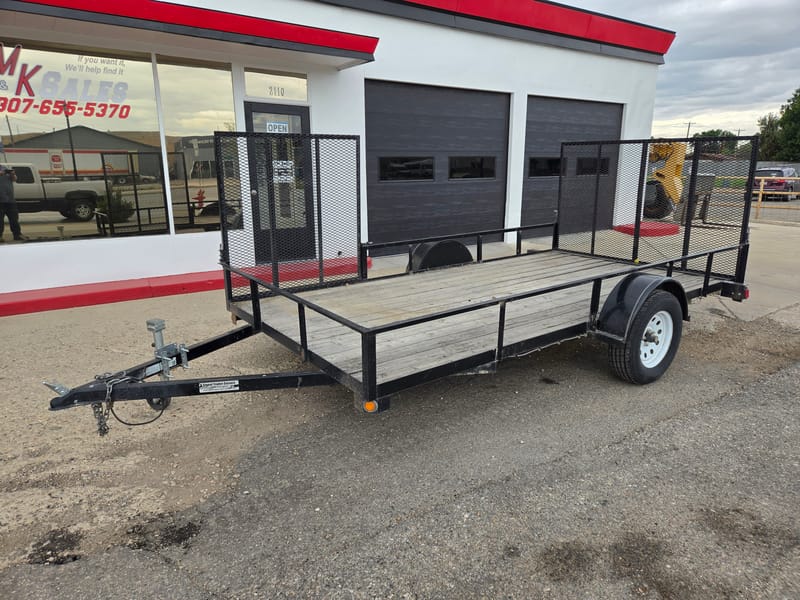 2016 Eagle 77" x 13' Utility Trailer with Side Load Ramp