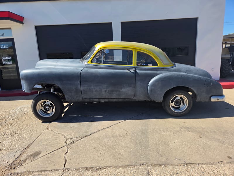 1950 Chevy Coupe Gasser Hotrod Project