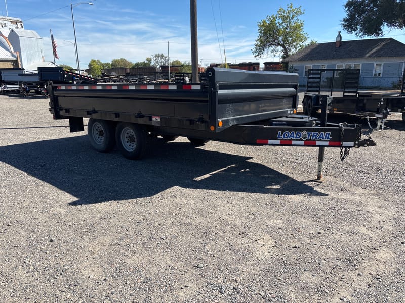 2014 LOAD TRAIL 96" x 14' Scissor Hoist Dump Trailer